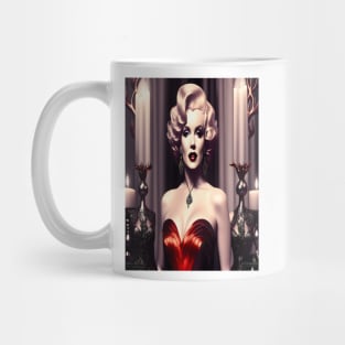 Marilyn Monroe Gothic Candles Mug